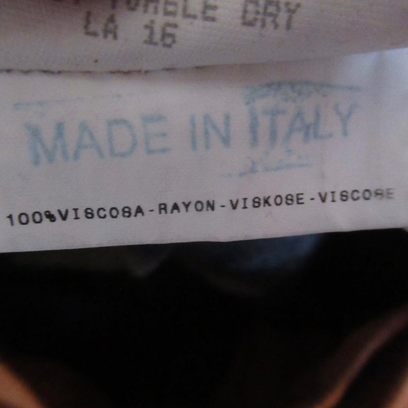 Gianfranco Ferre Made in Italy Rust Brown Faux Suede Pants Size 33 - Picture 7 of 9